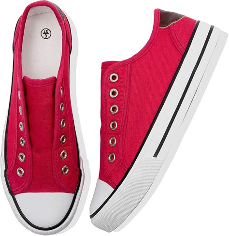 womens canvas shoes amazon|casual canvas sneakers for women.